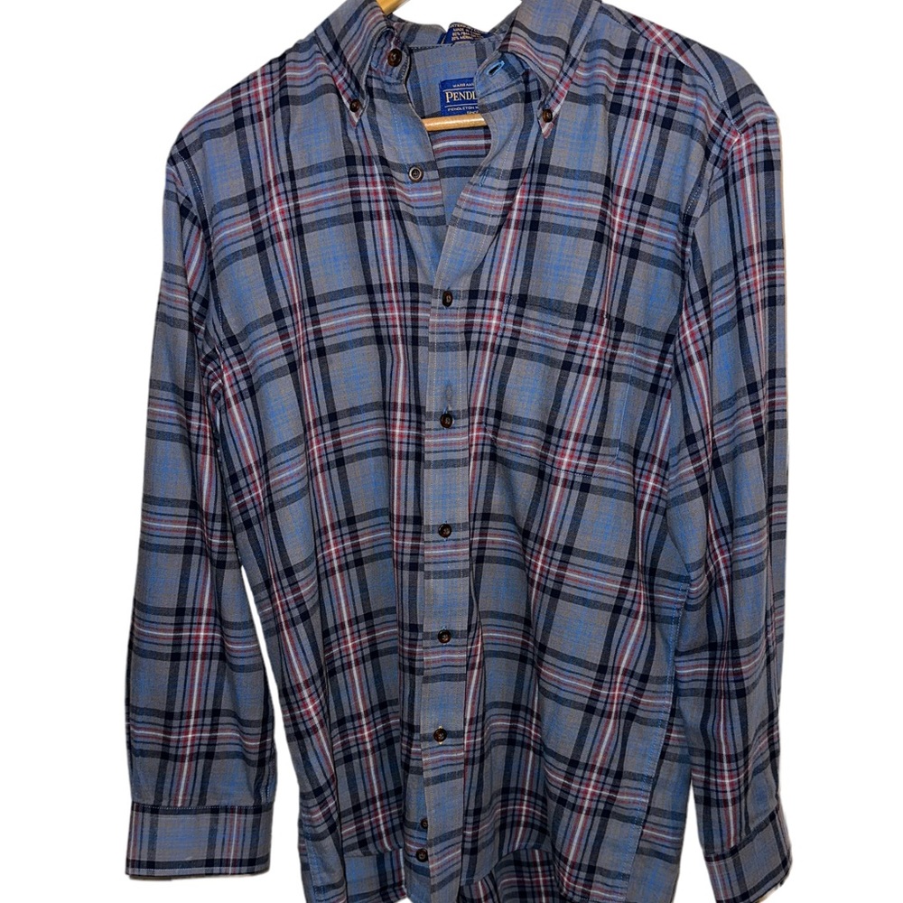 Pendleton Button Down Men’s Size Medium - image 6